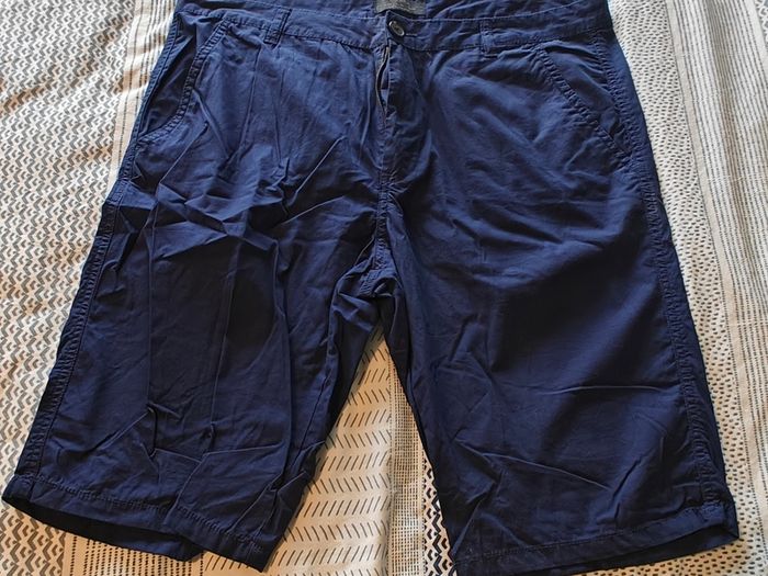 Navy Chino Shorts