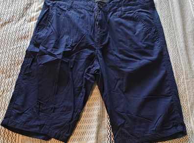 Navy Chino Shorts