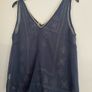 New M&S Indigo Collection Blue top UK 8 Image 2