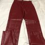 Ladies zara leather trousers size S Image 9