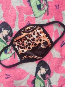 Brand new fancy velvet ladies mask size XL Free postage