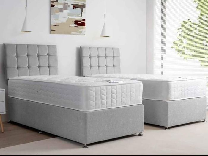 New Single Divan Beds, Free Delivery