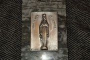Our Lady of Knock Marble and Silver Wall Hanging