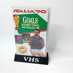 Every Goal Of Italia 90 Vhs Tape - Rare Retro Movie Football - Free Delivery / Pick Up Today