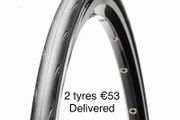 2 Maxxis 700x28 Tyres - Free Delivery