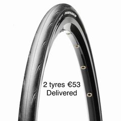 2 Maxxis 700x28 Tyres - Free Delivery