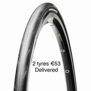 2 Maxxis 700x28 Tyres - Free Delivery