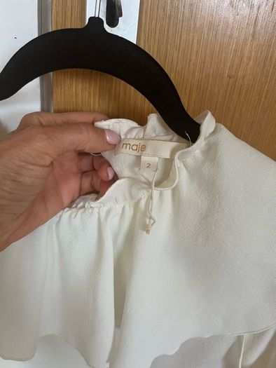 Maje blouse size 2 .uk 10 . Great condition