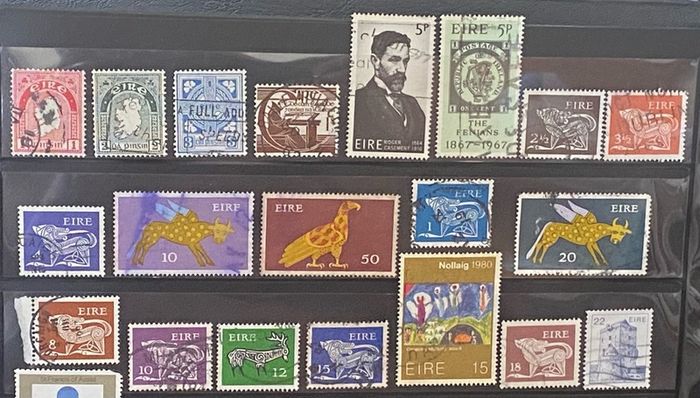 Ireland stamp lot