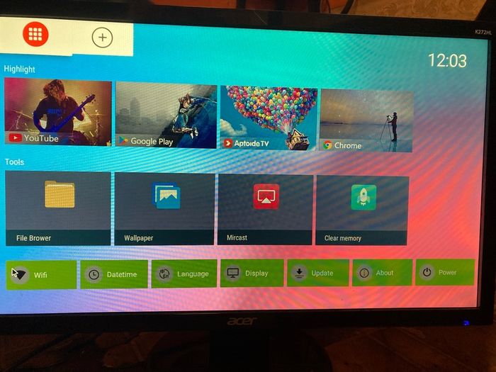 Acer Widescreen LCD Monitor 27"