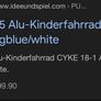 Brand new in box kids PUKY CYKE 18-1 bike RRP 350 Image 5