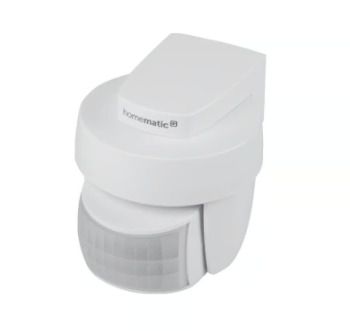 HOMEMATIC IP - Smart Home wireless motion detector with twilight sensor outside