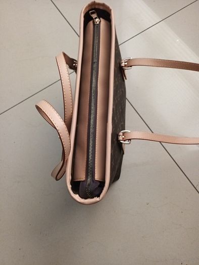 Louis Vitton  (Not Real) Handbag & Matching Purse.