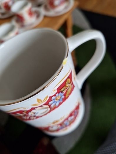 mid-century retro coffee set