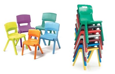 Titan One Piece Chair - Size 6 (10 Chairs)