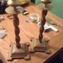 Victorian candle sticks Image 2