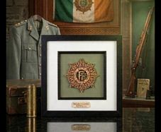 Irish Defence Forces Veteran Laser Engraved Emblem Picture Frame
