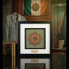 Irish Defence Forces Veteran Laser Engraved Emblem Picture Frame