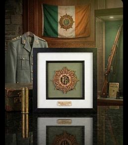 Irish Defence Forces Veteran Laser Engraved Emblem Picture Frame