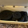 Adjustable Multi Gym Bench, Preacher Curl, Lat Pulldown, Barbell, EZ Bar, Adjustable Dumbbells + 47.5kg Weight Set Image 4