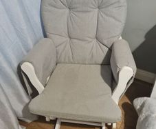 Rocking chair & foot stool
