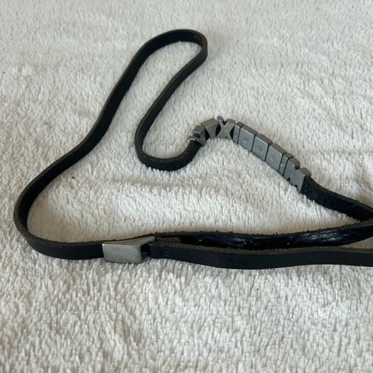 Miss Sixty Black Skinny Belt