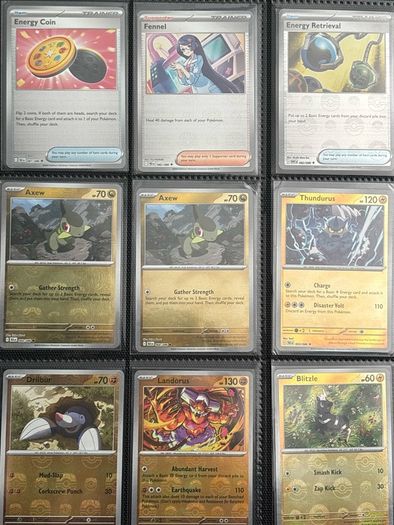 pokemon cards  pokeballs master ball