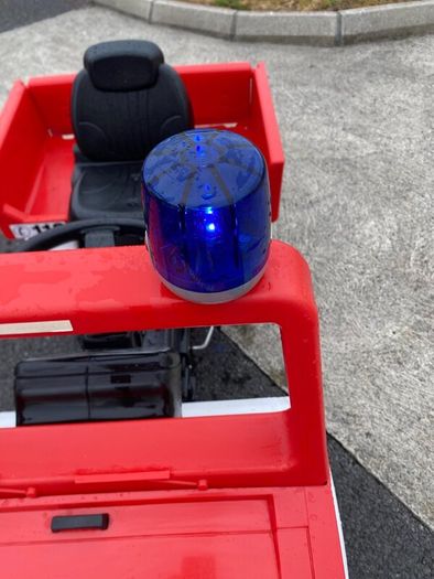 Rolly unimog toy fire engine