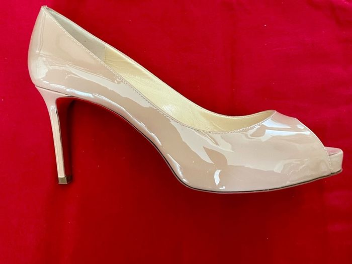 Christian Louboutin Nude Patent Heels