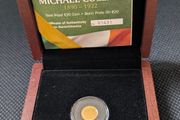 Ireland Twenty  Euro Gold  Proof Coin 2012. Michael Collins. 90th. Anniversary.