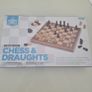 Wooden cheess/draughts brand new never used only open the box Image 2