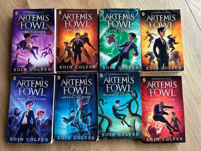 Artemis Fowl by Eoin Colfer - 8 books