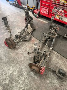 Mk7 complete front/rear axels