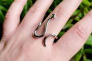 New Classic Silver Snake Ring