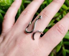 New Classic Silver Snake Ring