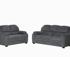 3+2 Grey Tara Free Delivery New Sofas