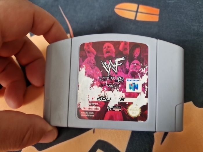 Wf Attitude N64 Nintendo 64 Arcade Retro Games Original