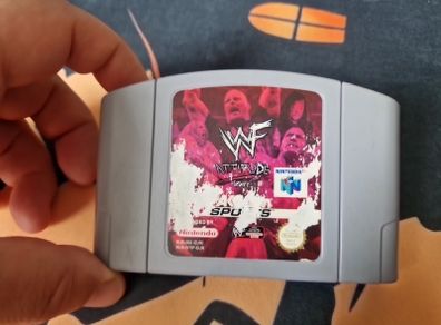 Wf Attitude N64 Nintendo 64 Arcade Retro Games Original