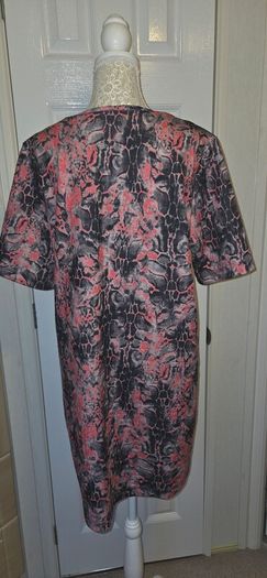 River Island Abstract Print Shift Dress  UK 16  EU 42