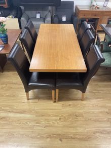 Dining Table and 6 chairs