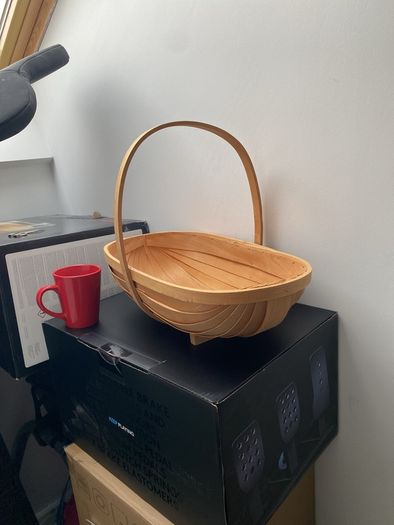 newborn photography basket