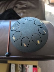 Steel Tongue Drum 8 notes 6 inch
