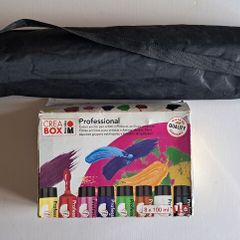 Portable Easel and Paint