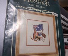 coat of arms cross stitch
