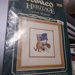 coat of arms cross stitch
