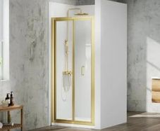 Merlyn mbox resses bifold shower doors brushed brass see below for prices