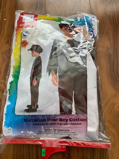 Poor boy costume