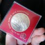 1973 Singapore Silver 5 Dollars Coin Image 2