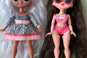 LOL OMG Dolls, Kitty K and Busy B