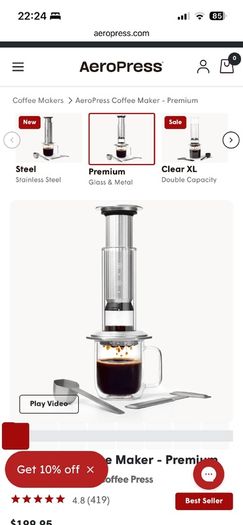 Aeropress premium
